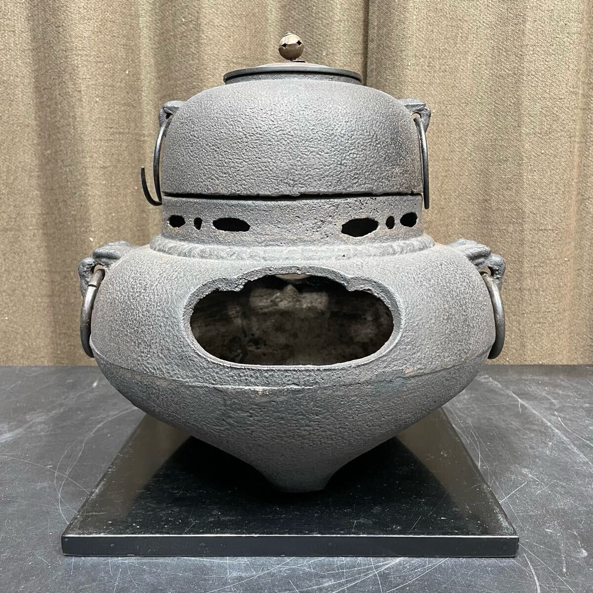 茶釜 茶道具 茶器 古道具 骨董品 茶釜 風炉釜 鉄器