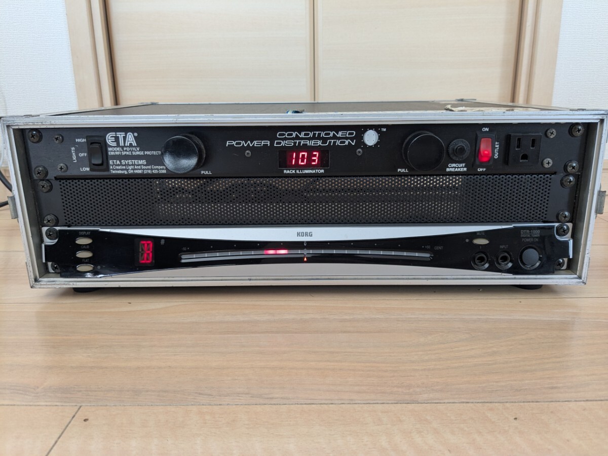 Eleven Rack、Korgチューナー、 ラックケースセット Eleven Rack、Korg