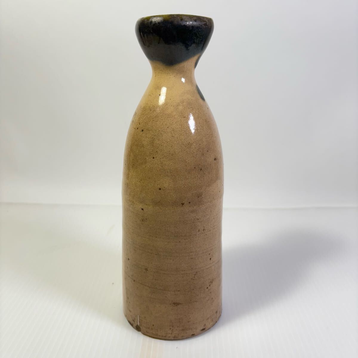 徳利 酒器 一輪挿し 花瓶 古瀬戸 明治 大正 印判 訳あり 口に傷