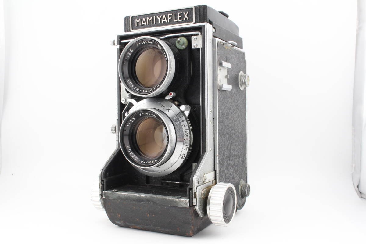 シャッター全速OK！】MAMIYAFLEX 105mm F3.5【U2090】 シャッター全速