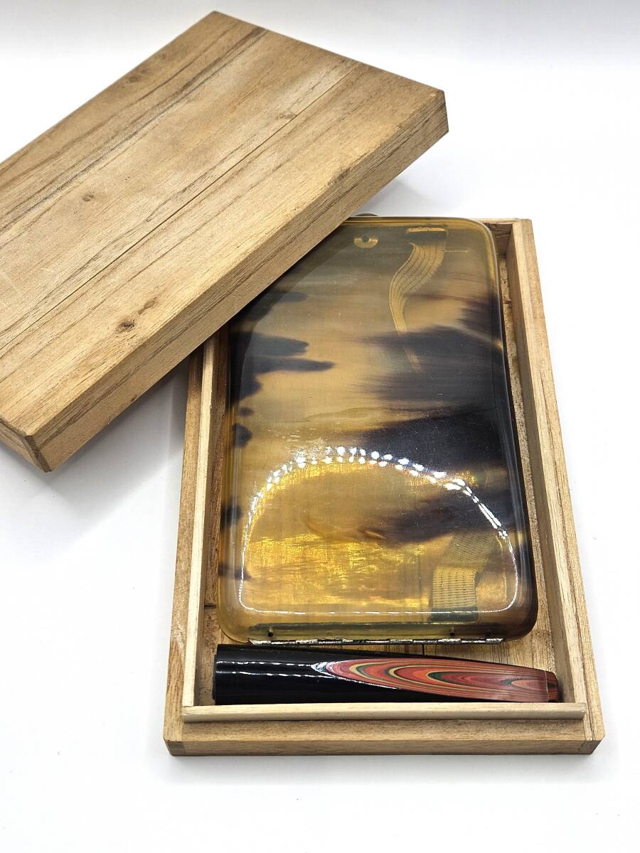 宮内庁御用達・江崎鼈甲店☆鼈甲（べっ甲）・シガーケース・シガレット