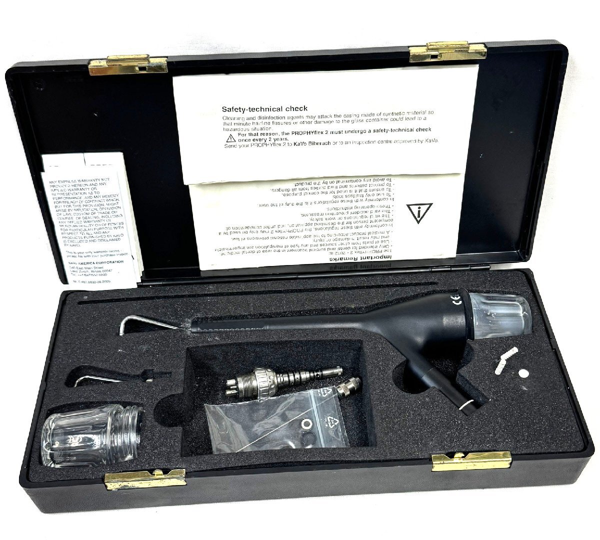 KAVO カボ プロフィーフレックス2 エアフロー 、専用粉88袋付き中古