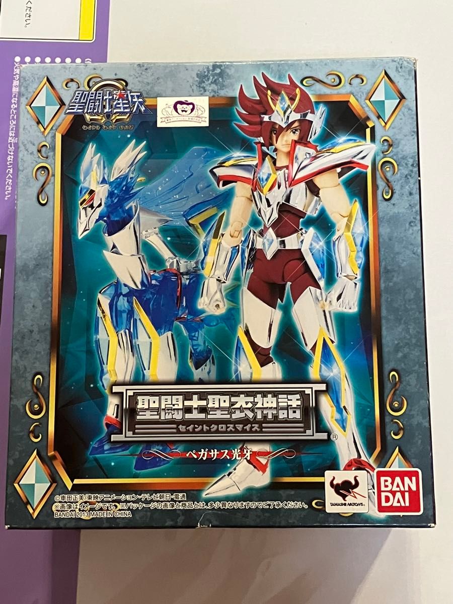 新品 未使用 正規品 聖闘士聖衣神話 聖闘士星矢Ω ペガサス光牙｜Yahoo