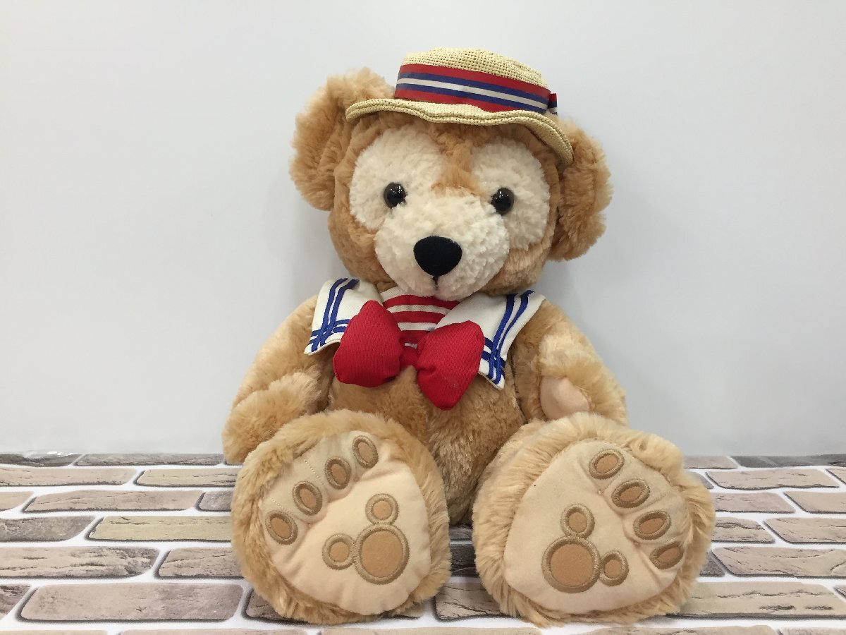 ダッフィー ぬいぐるみ S 白タグ ビーズ入り ダッフィー ぬいぐるみ