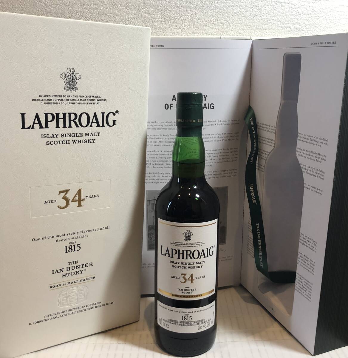 Yahoo!オークション -「ラフロイグ34年」の落札相場・落札価格