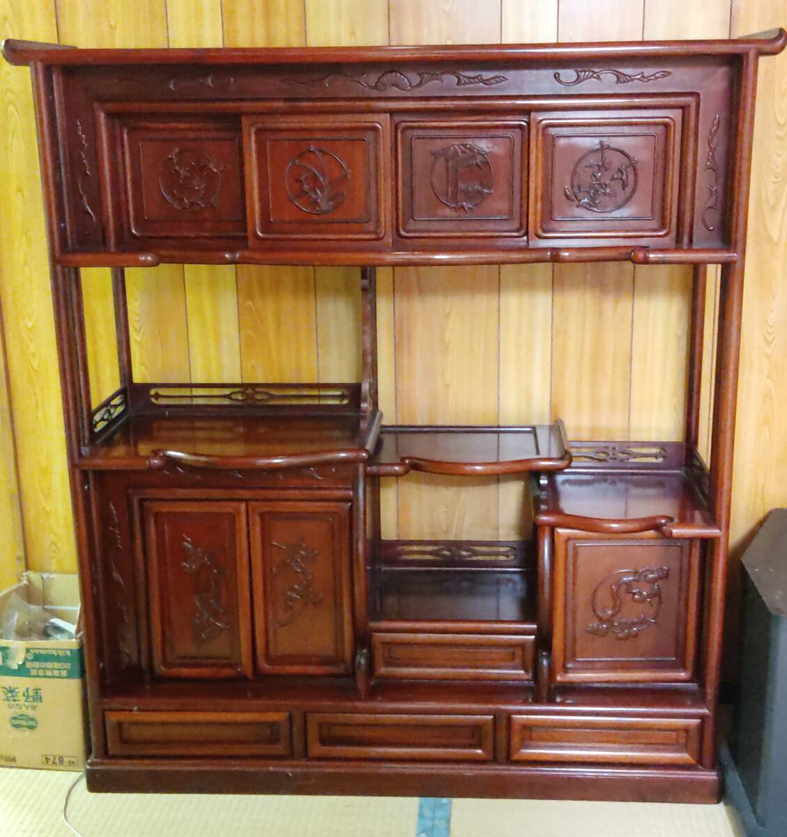 2026年最新】Yahoo!オークション -花梨 茶棚の中古品・新品・未使用品一覧