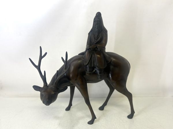 Yahoo!オークション -「寿老人 鹿」の落札相場・落札価格