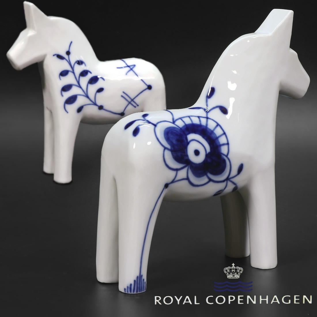 希少品 ロイヤルコペンハーゲン 馬の置物 Yahoo!オークション -「馬