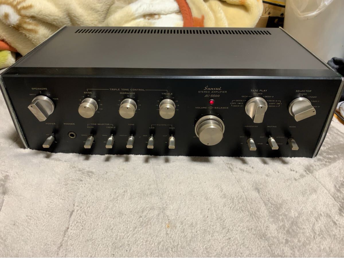 S:Sansui サンスイ AU-6600 プリメインアンプ 90W