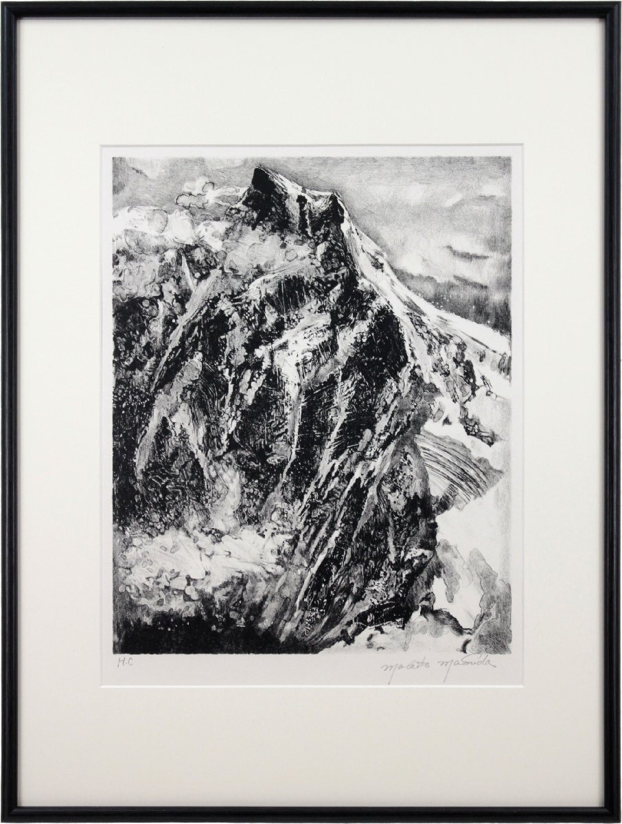 真作保証 増田誠『ユングフラウ』リトグラフ H.C版 直筆サイン入り 真