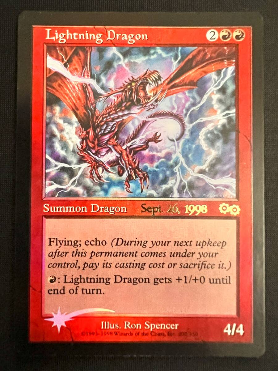MTG 稲妻のドラゴン Lightning Dragon foil 稲妻のドラゴン foil mtg
