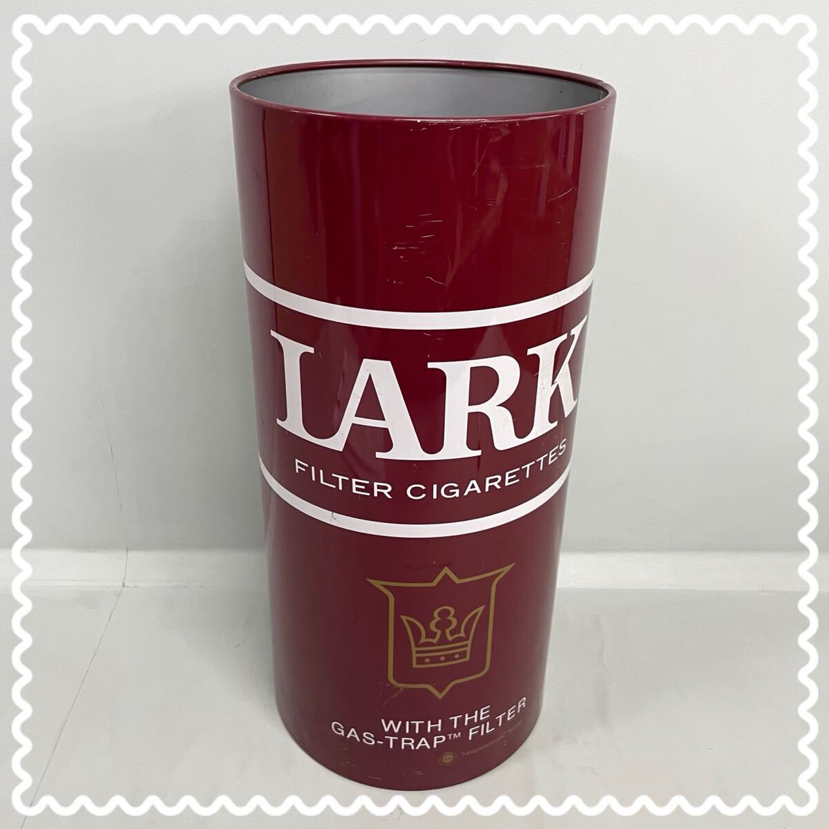 CHERRY 昭和レトロ アンティーク ヴィンテージ タバコ ゴミ箱 傘立て