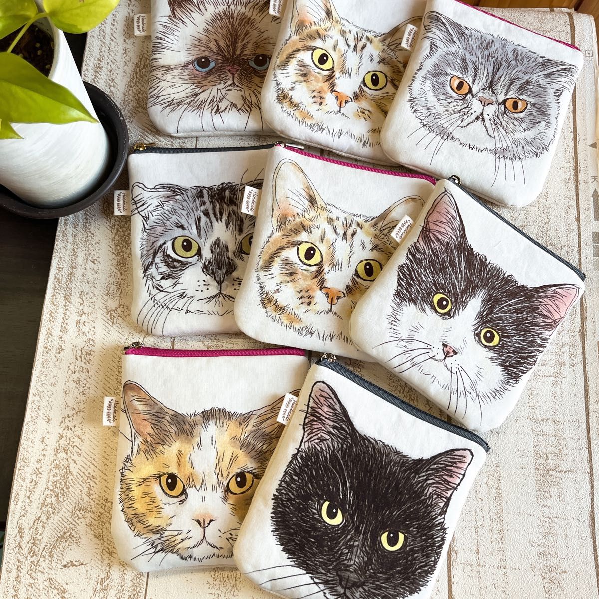 さいはて駅 ハンドメイドグッズ&直筆イラスト色紙 グッズ8点セット