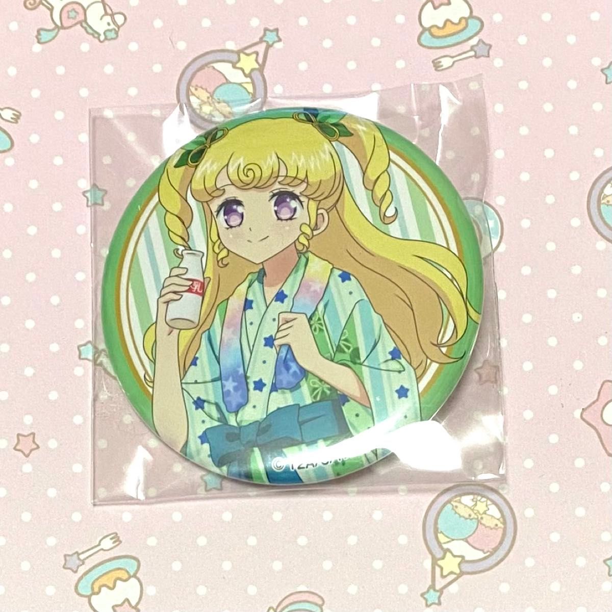 夢川ゆい 缶バッジ 3DS アイドルタイムプリパラ ゴージャスパック 封入