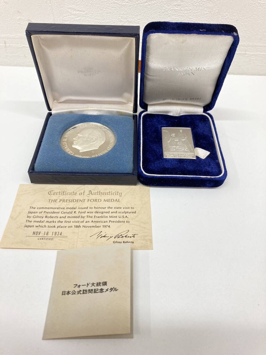 1983年 ロナルド・レーガン 記念メダル 純銀 1983年 ロナルド