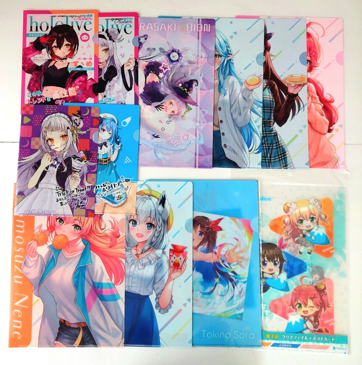 バラ売り可】アニメクリアファイル・パンフレットまとめ売り!!1枚300円