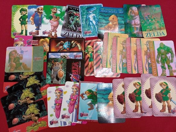 ゼルダの伝説 時のオカリナ カードダス コンプ 全42種 箱付き ゼルダの