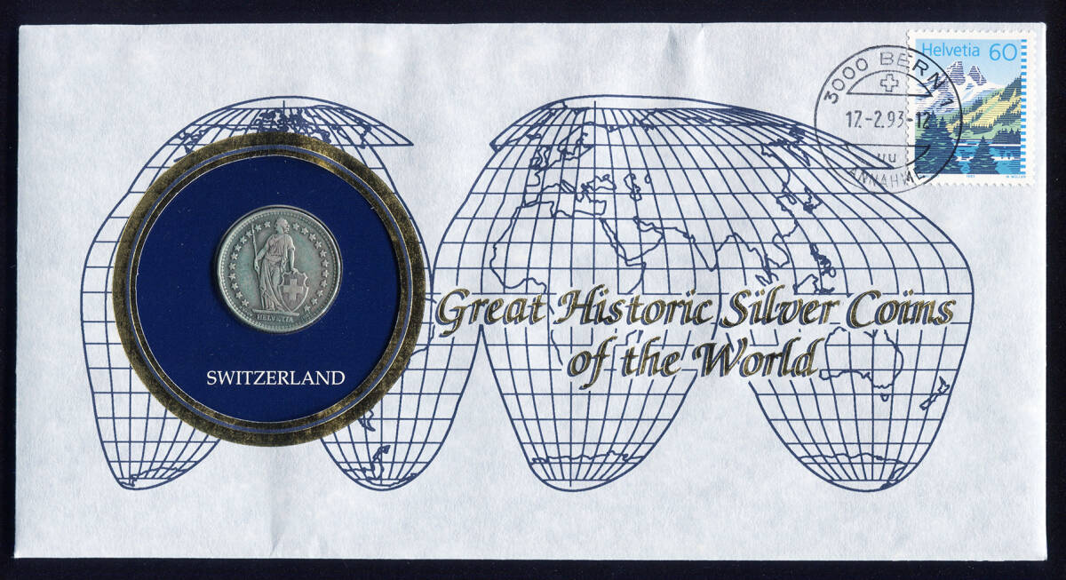 フランクリンミント 切手レプリカ 世界の国々の最初の切手 トゥルン