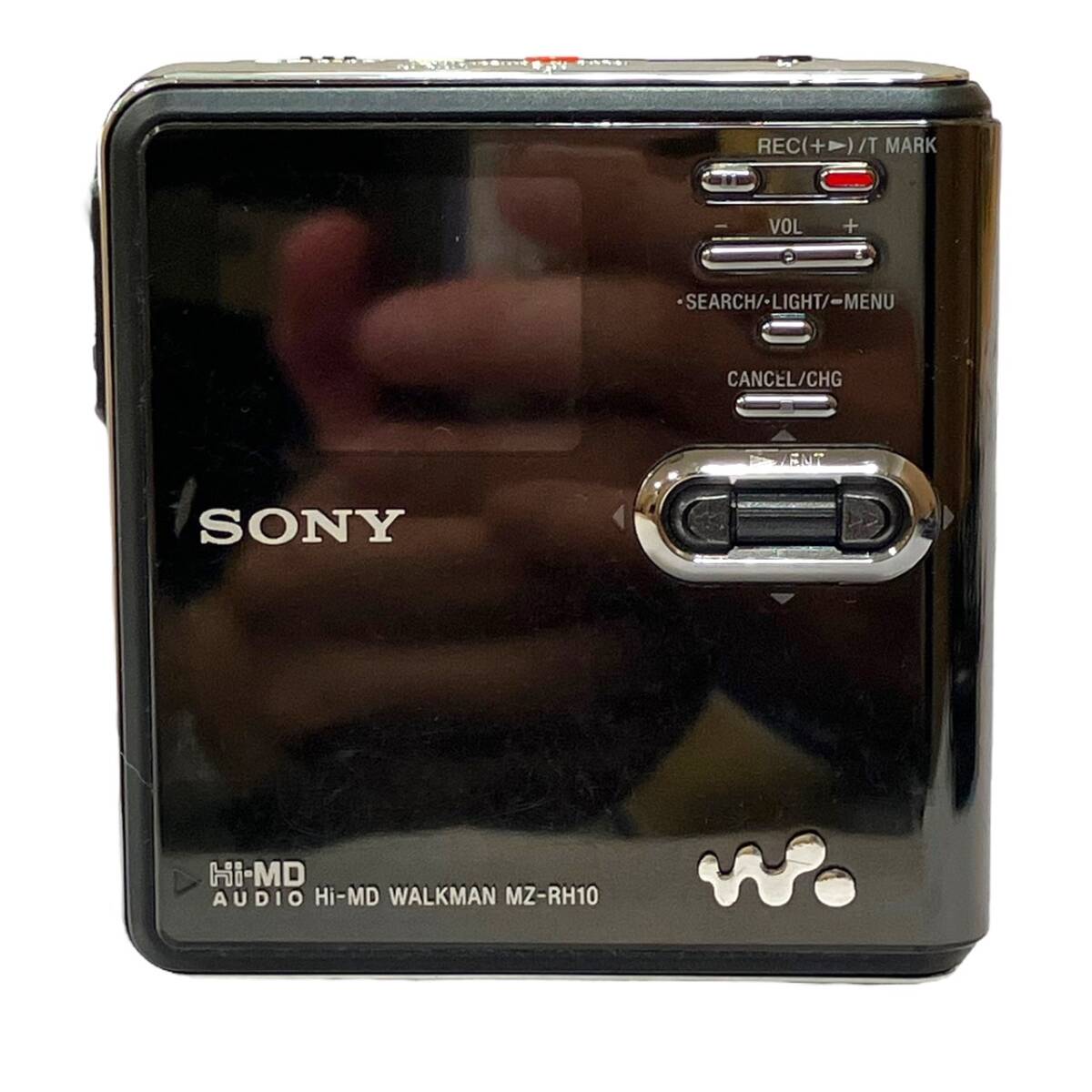 ソニー 希少 MDプレーヤー動作未確認 MZ-RH10 ソニー シルバー 希少 MD