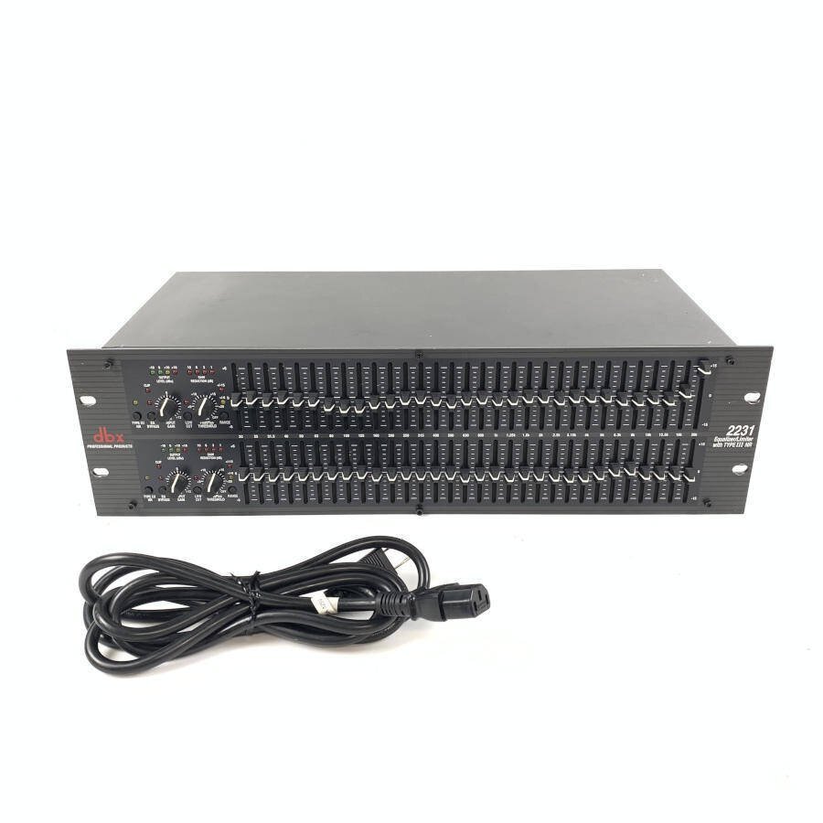 グラフィック・イコライザー DBX 2231 2 本 2231 | dbx Professional