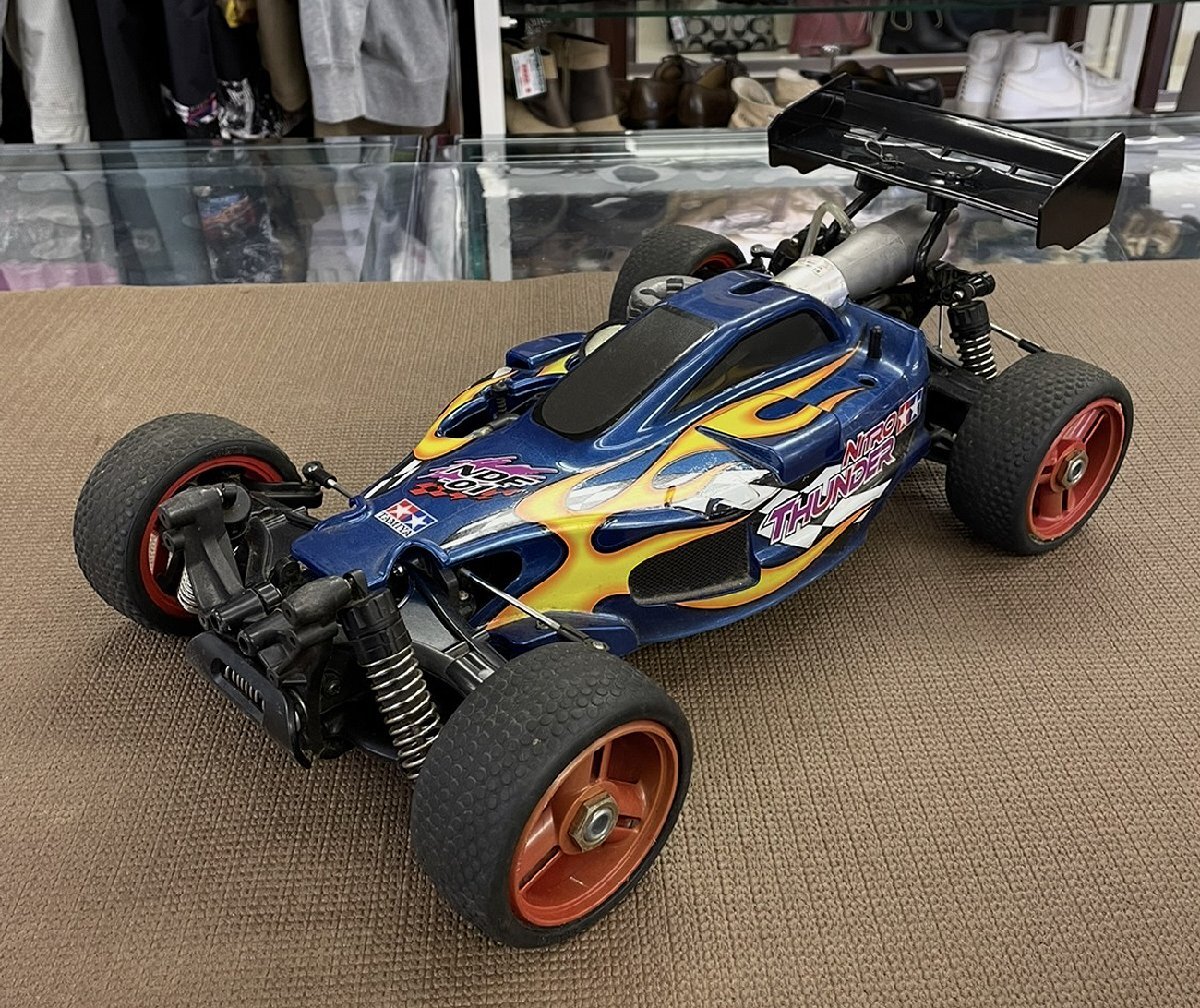 ナイトロサンダー タミヤ ラジコン エンジン ジャンク品 パーツ付き