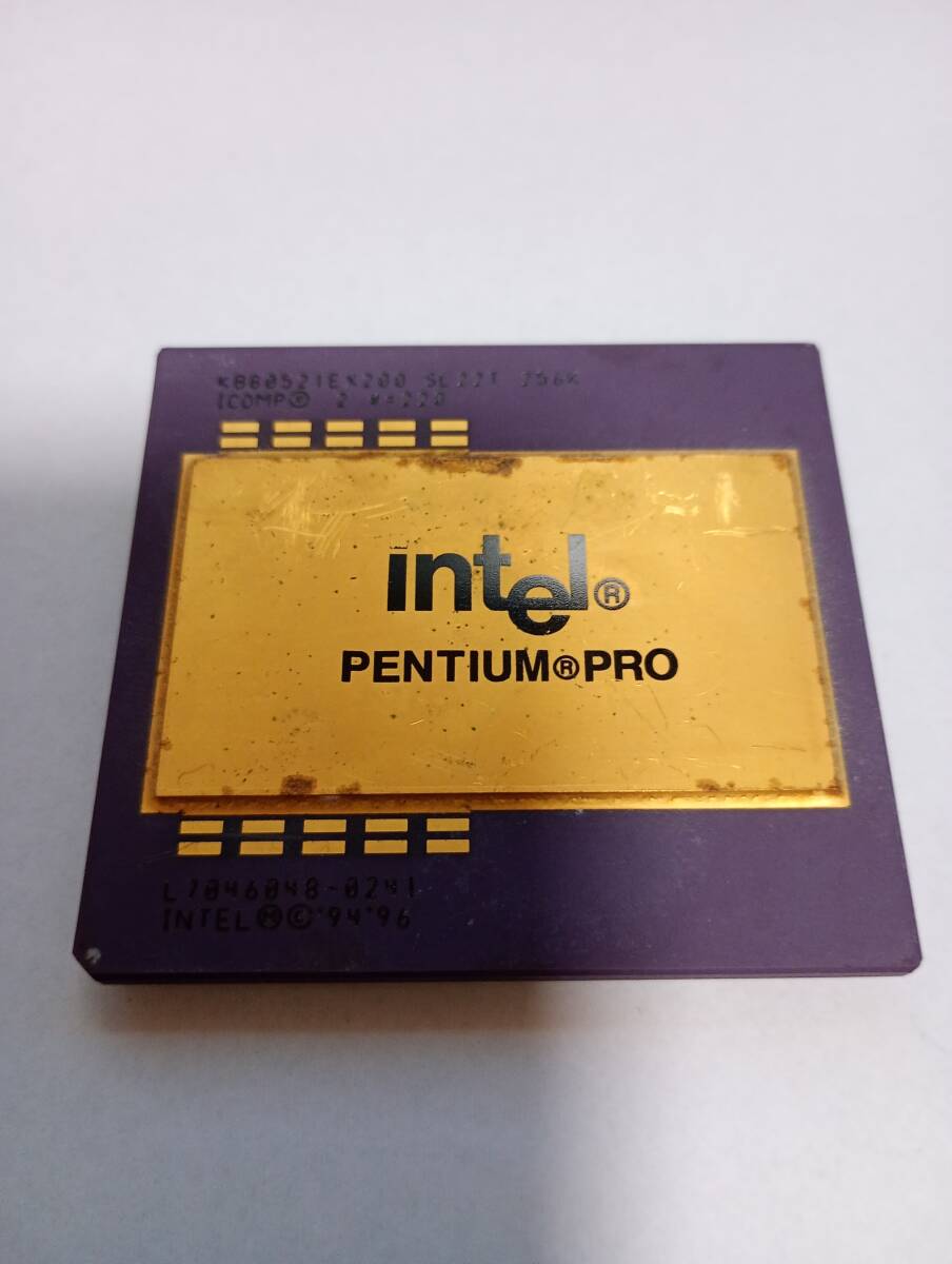 金抽出用 ジャンク Intel Pentium Pro CPU 都市鉱山 ～CPUの金