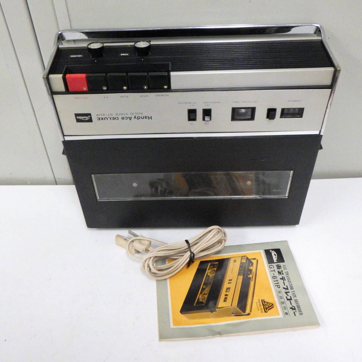 東芝 テープレコーダー GT-611P