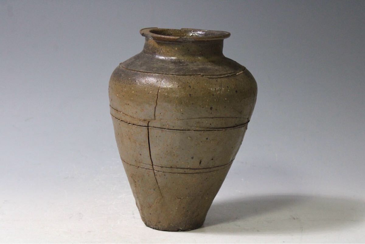 古美術 古瀬戸壺 出土品 十三世紀〜十四世紀 【公式通販】
