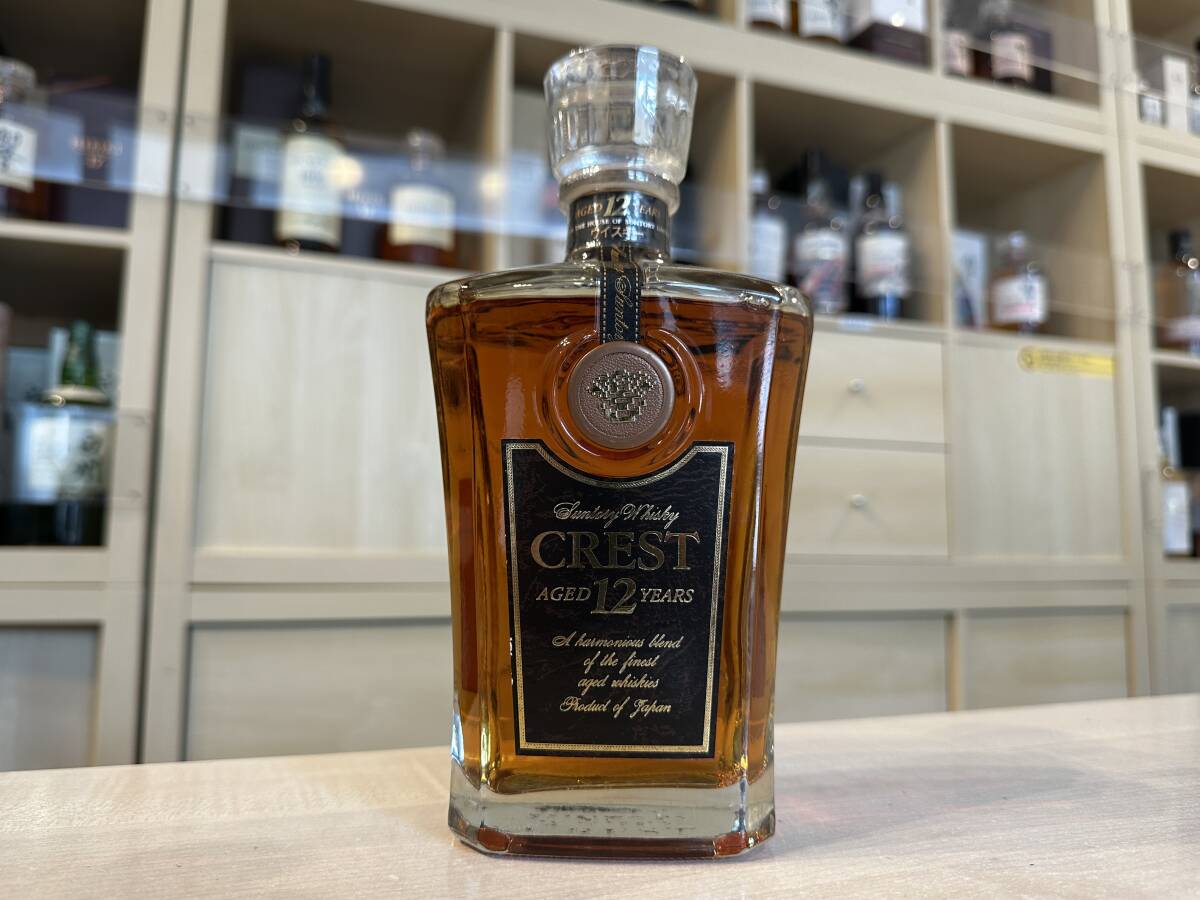 SUNTORY サントリー クレスト 12年 ウイスキー 700ml 43％