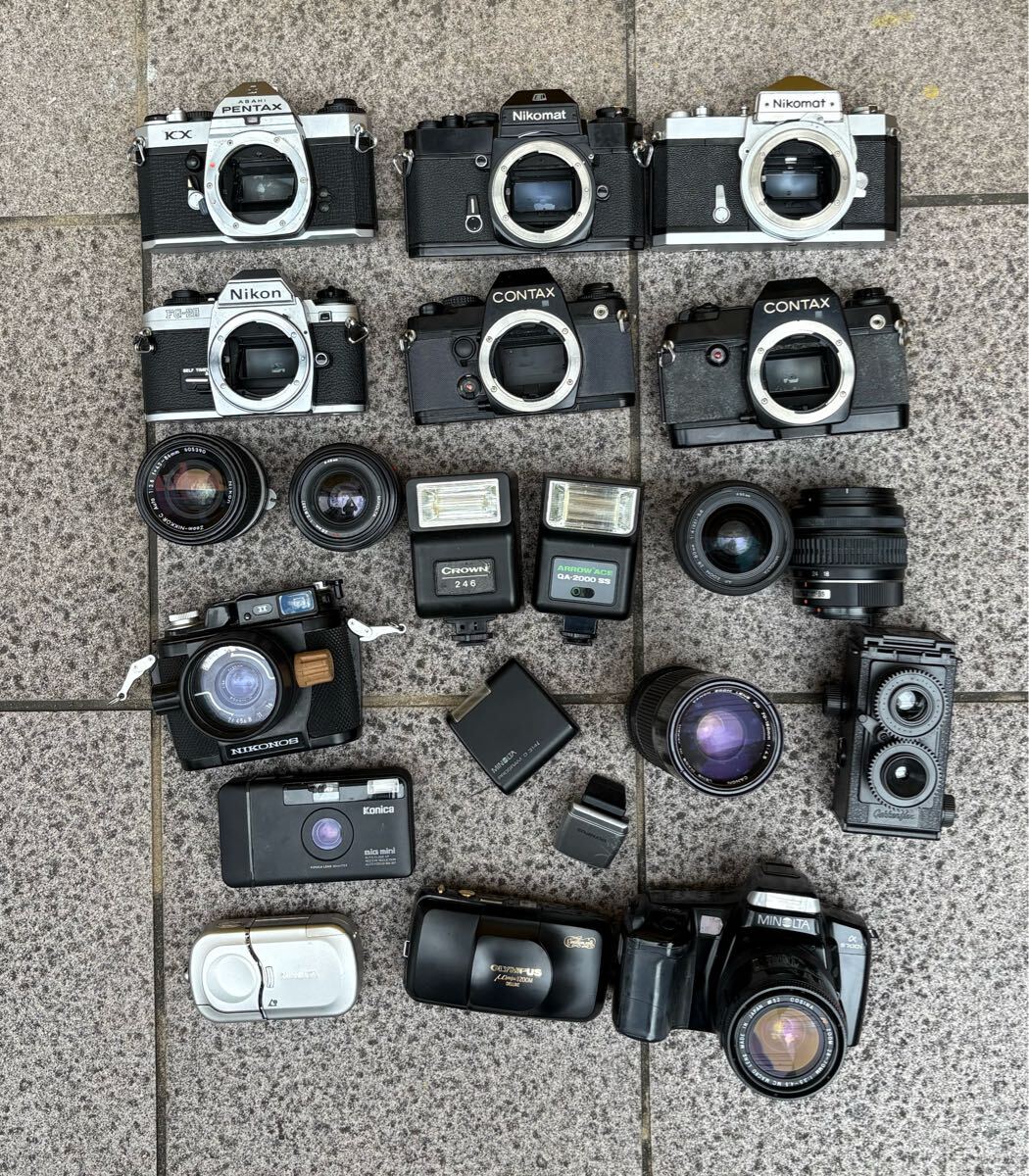 1円スタート！】フィルムカメラ レンズ おまとめ12点セット Nikon