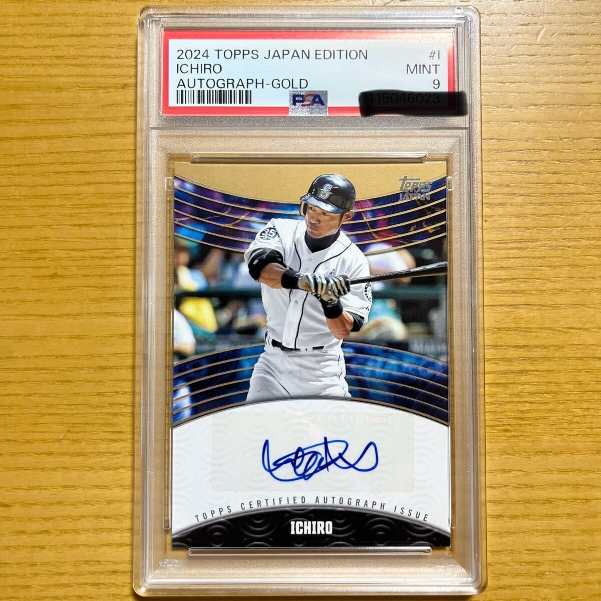 イチロー 23 PANINI Chronicles 99枚限定直筆サインカード イチロー 23