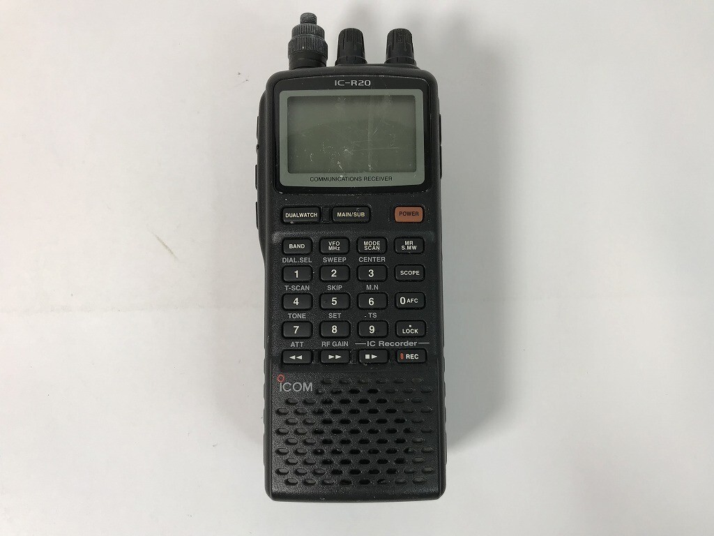 ICOM IC-R20広帯域受信機 ジャンク ICOM IC-R20広帯域受信機 ジャンク