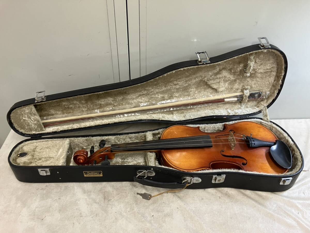 65年前の 鈴木バイオリン製造 4/4サイズNo.17 65年前の 鈴木バイオリン