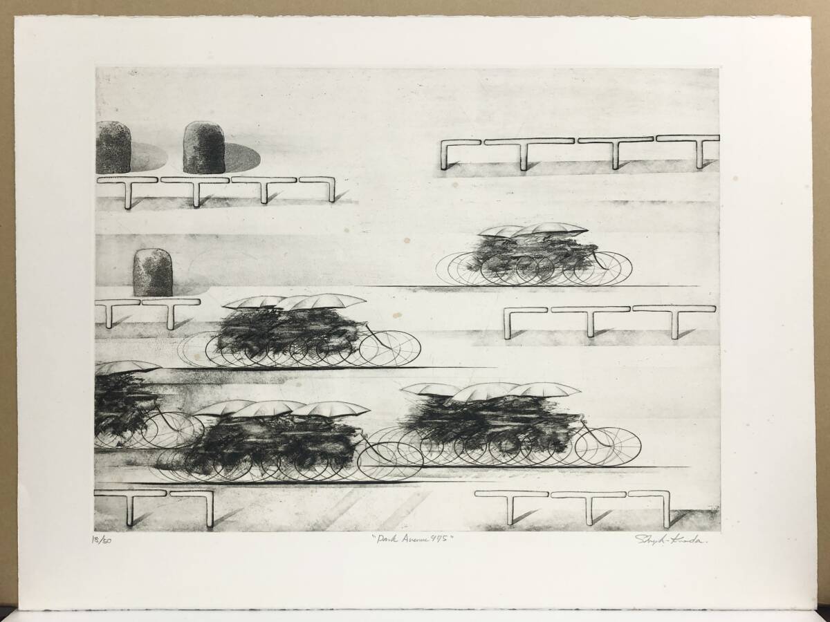 Yahoo!オークション -「黒田」(銅版画、エッチング) (版画)の落札相場