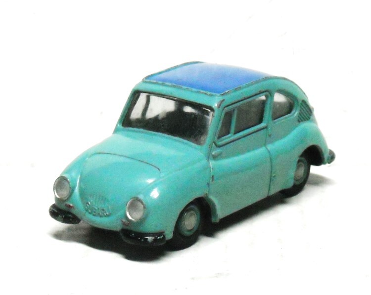 スバル 360 ミニカー 1/36 水色 モデルペット スバル 360 ミニカー 1