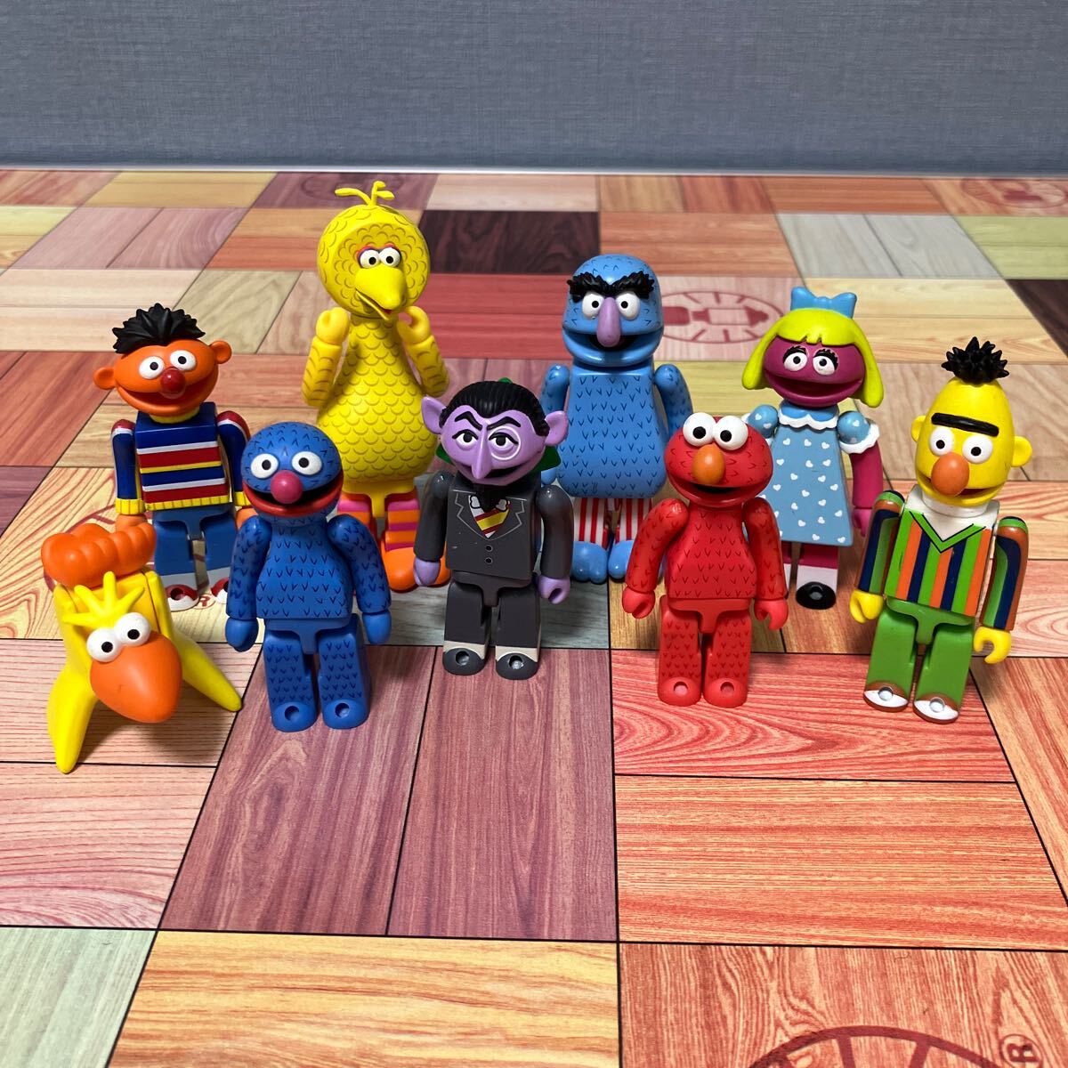 レア アメリカ限定 セサミストリート フィギュア 10体セット 10月22日