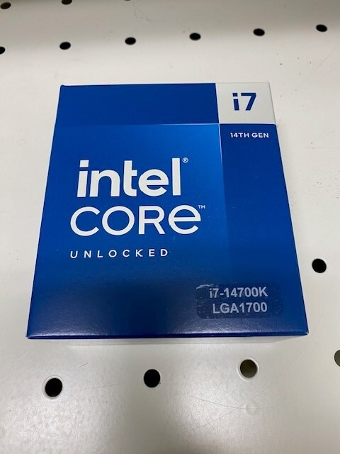 Intel Core i7-14700K 14th Gen CPU 新品未開封 Intel Core i7-14700K