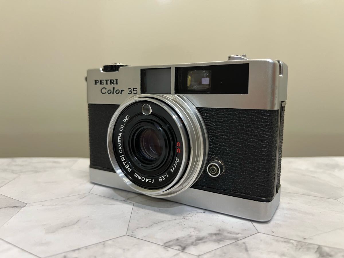 PETRI Color 35 コンパクトフィルムカメラ ジャンク品 ㉔ 【公式通販】