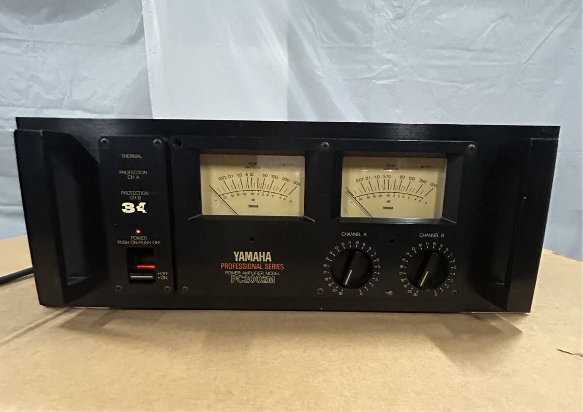 美品】YAMAHA PC2002M 業務用パワーアンプ ヤマハ 美品】YAMAHA