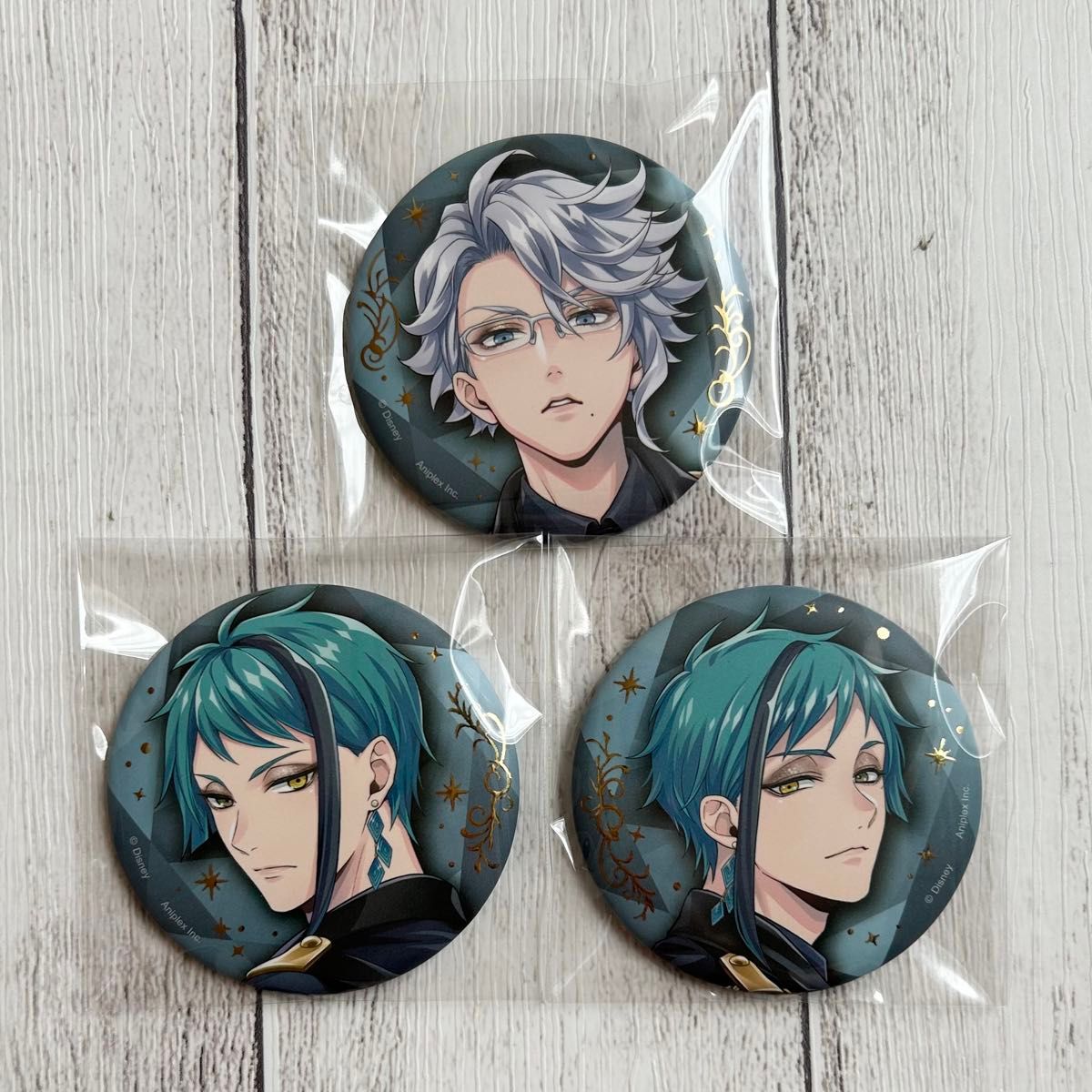 ツイステ ブレイジングジュエル 缶バッジ マレウス 10点 5周年