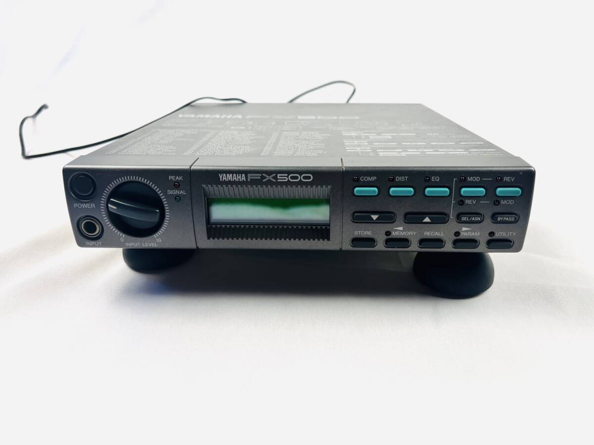 YAMAHA FX500 エフェクター 希少・名機】ヤマハ マルチエフェクター