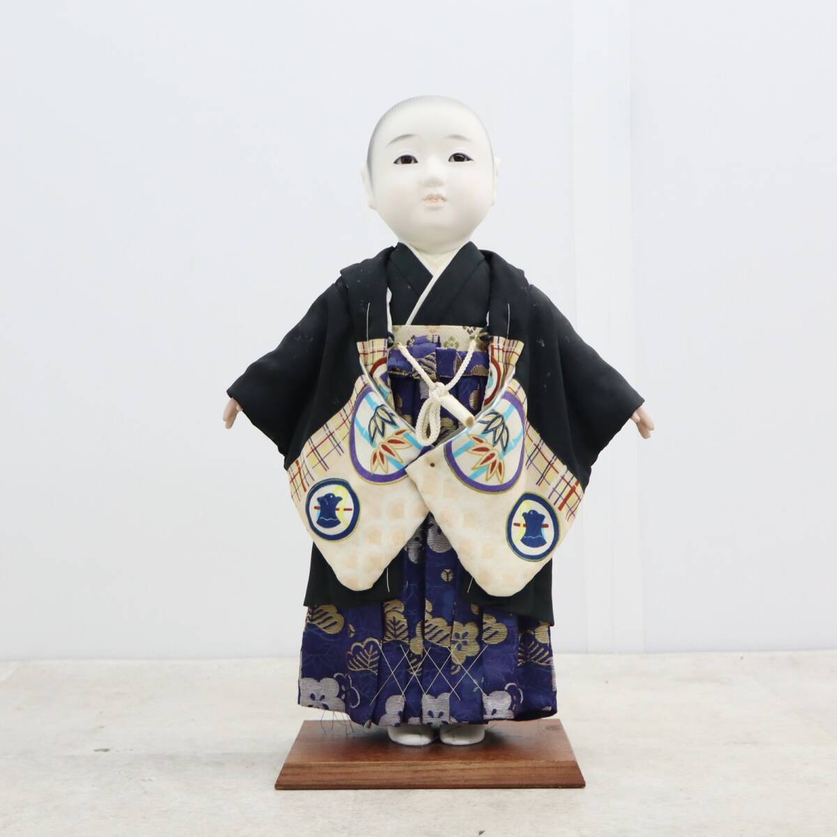 市松人形 日本人形 男の子 アンティーク 着物 時代 昭和レトロ 置物 高