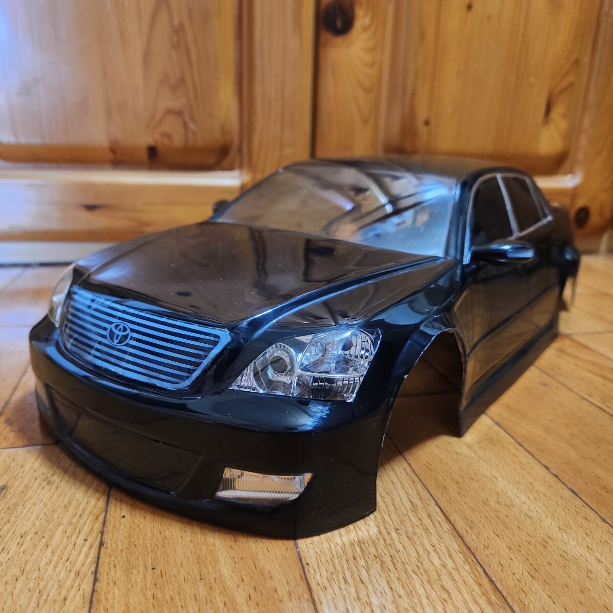 ドリラジ完成品セルシオラジコンボディー ドリラジ完成品セルシオ