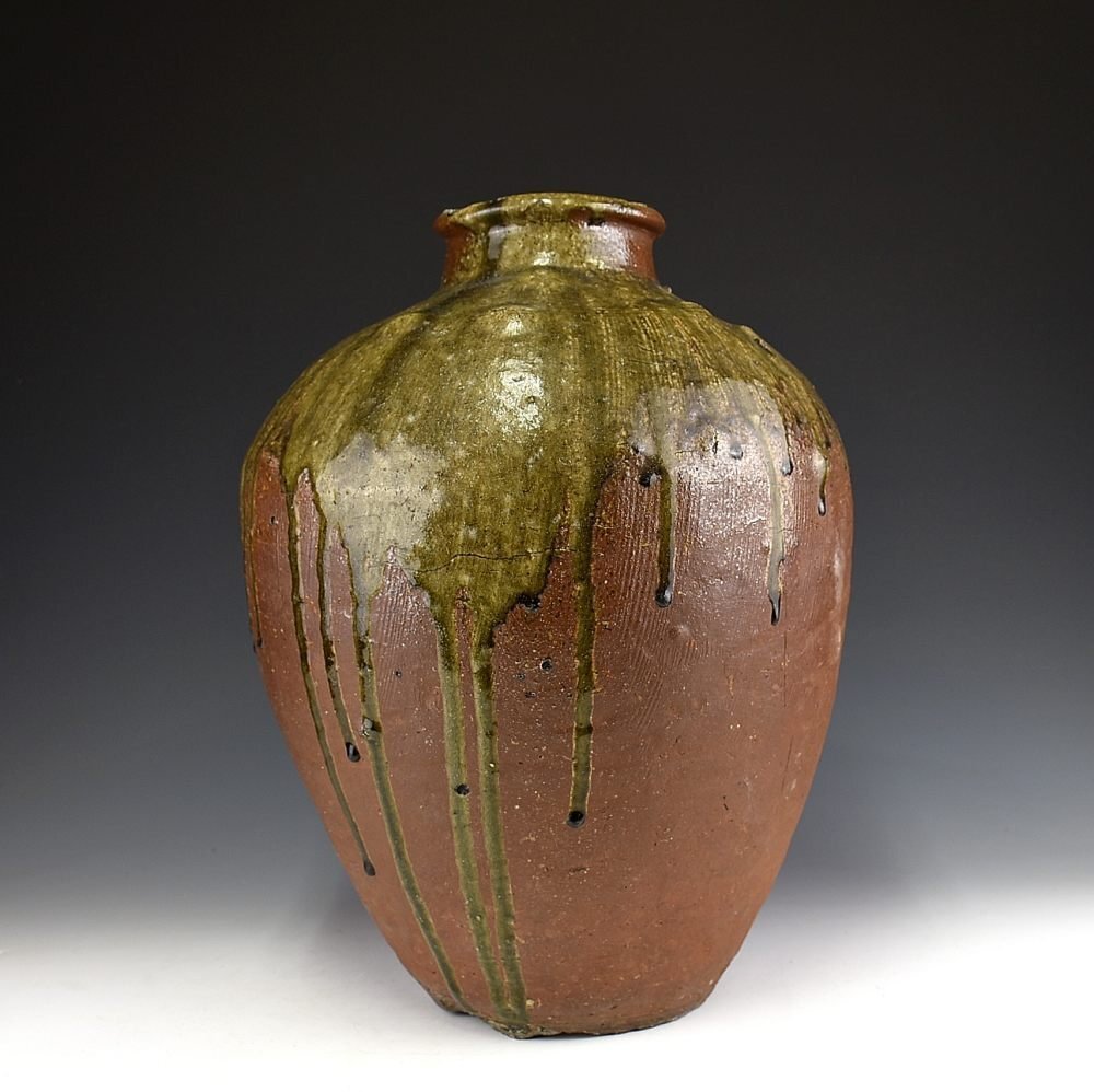 期間限定出品】古信楽 壺 大壺 室町時代 古美術 古備前古常滑