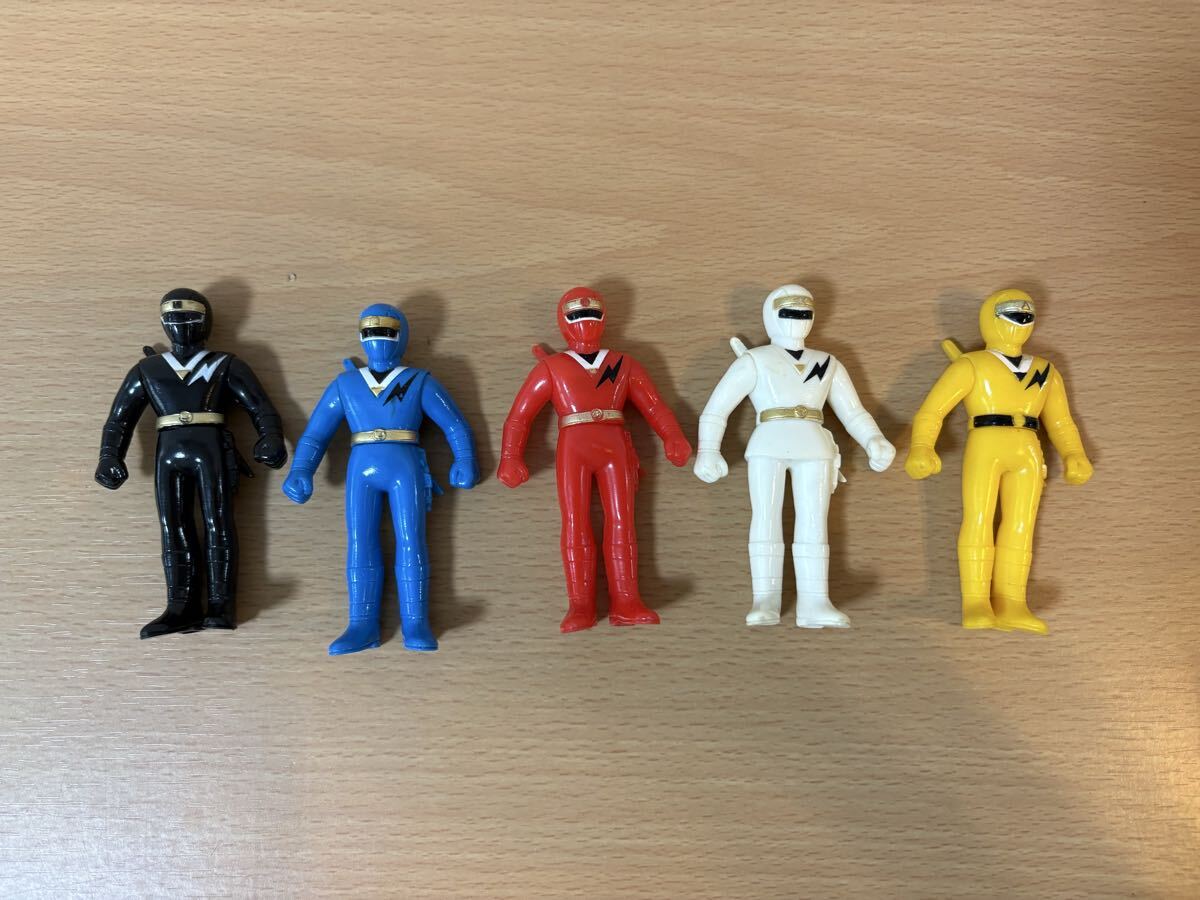 ☆カクレンジャー ミニソフビ 4体セット☆ Yahoo!オークション