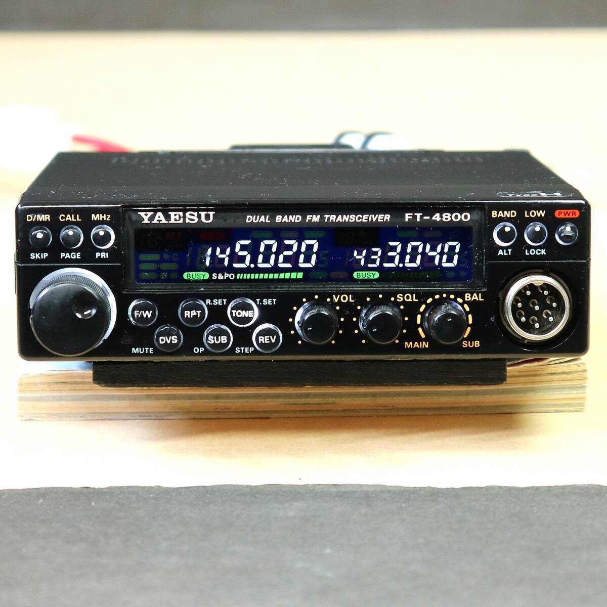 YAESU FT-4900 デュアルバンドトランシーバー 説明欄見て下さい!YAESU