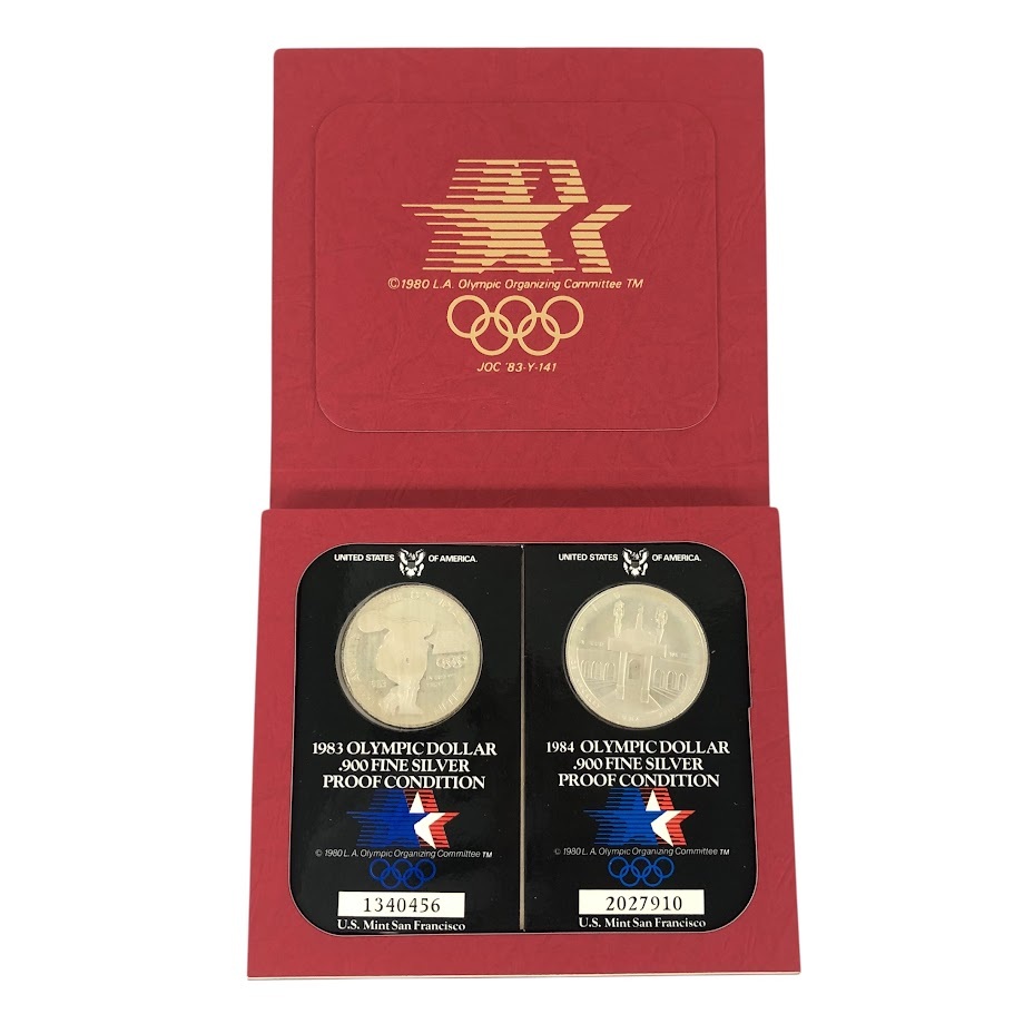 Yahoo!オークション -「ロサンゼルスオリンピック 銀貨」(記念品、関連