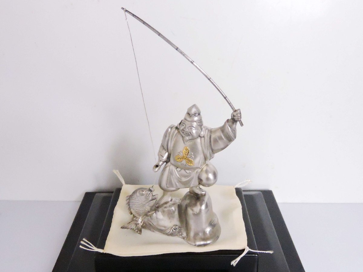 Yahoo!オークション -「恵比寿様」(銀製) (金属工芸)の落札相場・落札価格