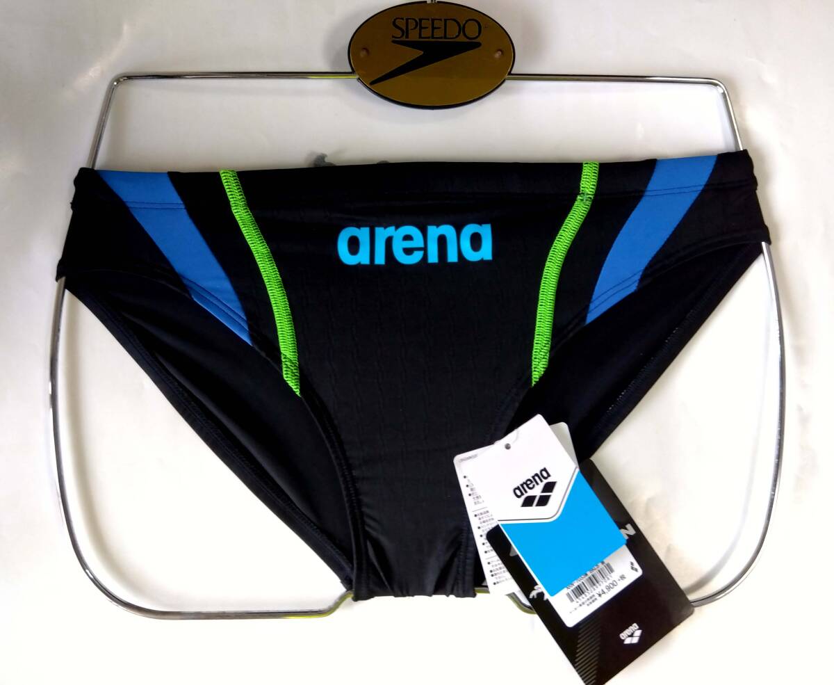 美品】ARENA ダブルマット ARN2027 ゴールドロゴ Sサイズ 競パン 美品