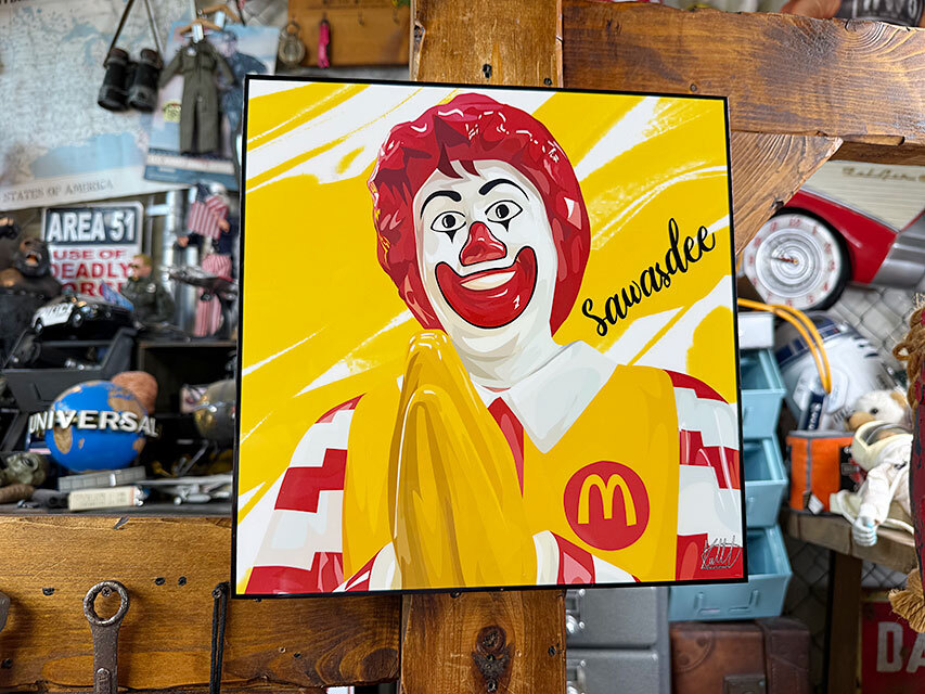 スーパーレア！ 1960's ロナルドマクドナルド 店舗用 ディスプレイ